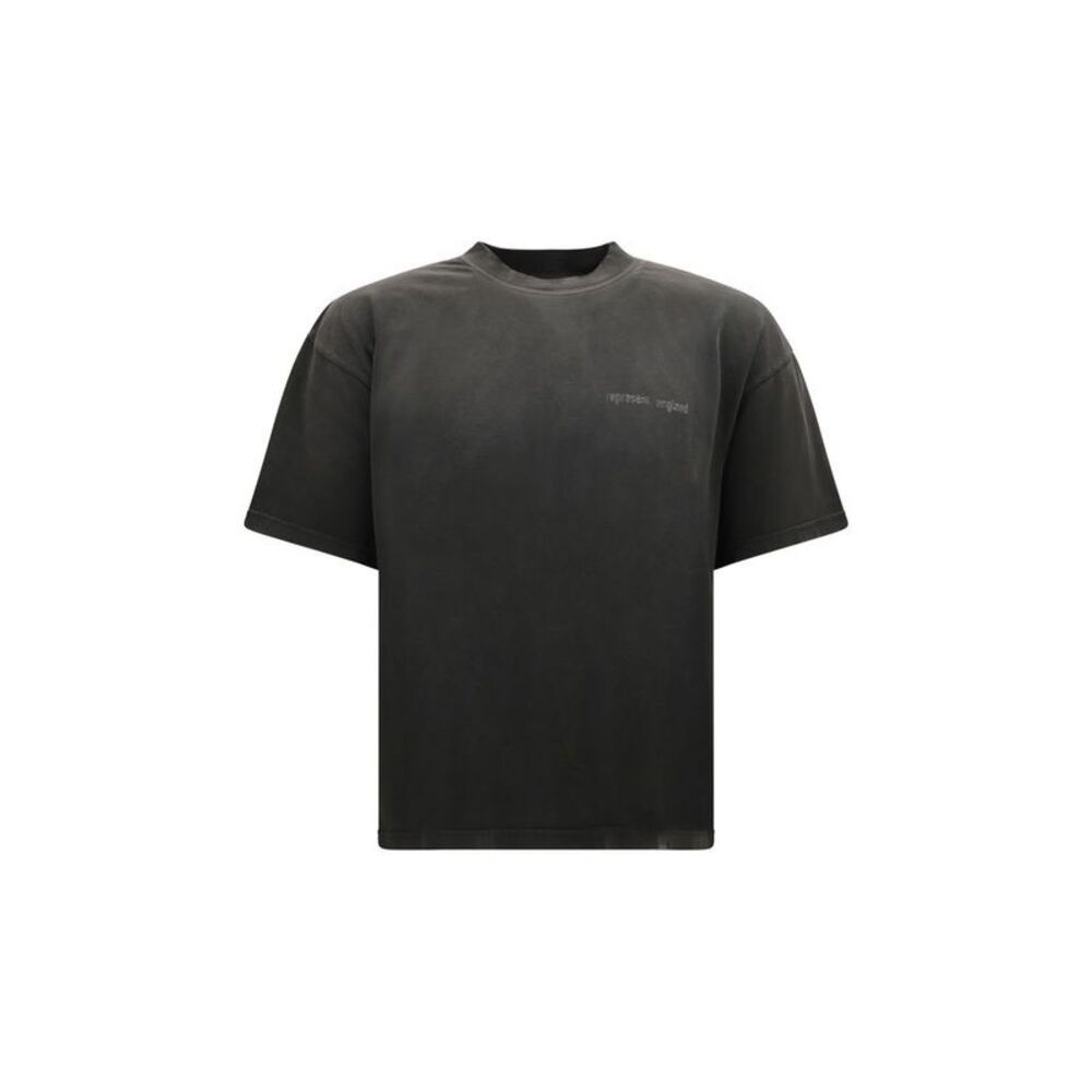 Represent Gray Cotton Men's T-Shirt